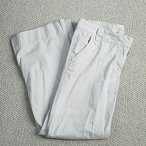 Size 8 short khaki JCrew pants